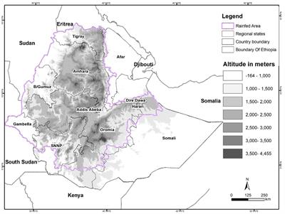 Unlocking horizontal and vertical cropping intensification potentials to address landlessness and food security challenges of rainfed crop production systems in Ethiopia: potential, performance, and gap assessment